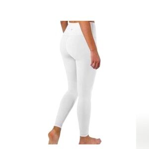 90 Degree By Reflex Classic White leggings NWT size S 
🤍🖤🤍🧘‍♀️